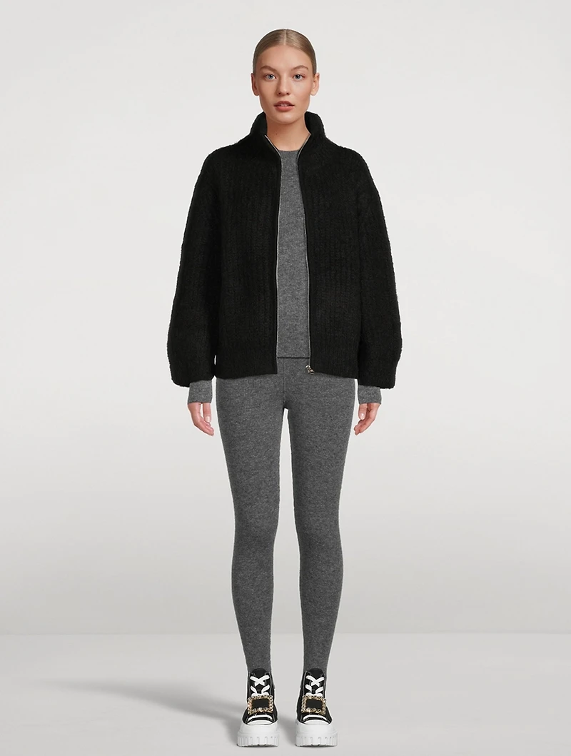 Marin Alpaca And Wool Rib Leggings