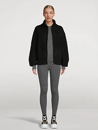 Marin Alpaca And Wool Rib Leggings