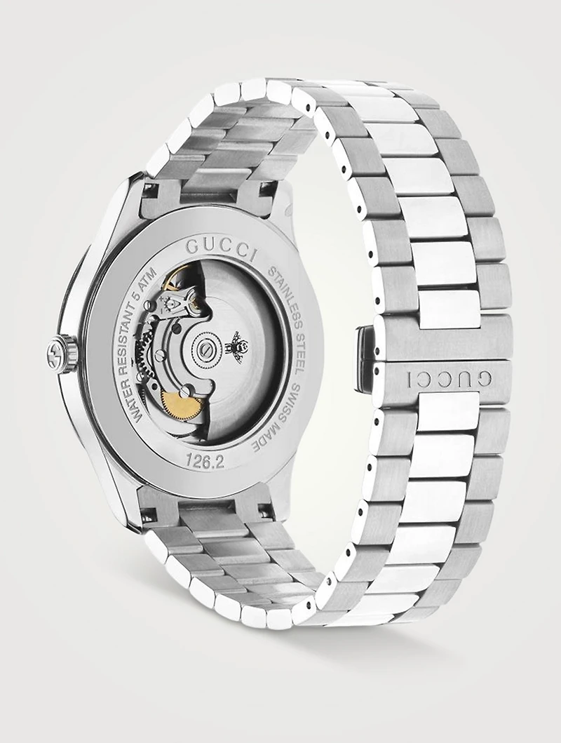 G-Timeless watch with bees, 42 mm