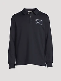 Cotton Polo Sweatshirt