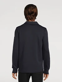 Cotton Polo Sweatshirt