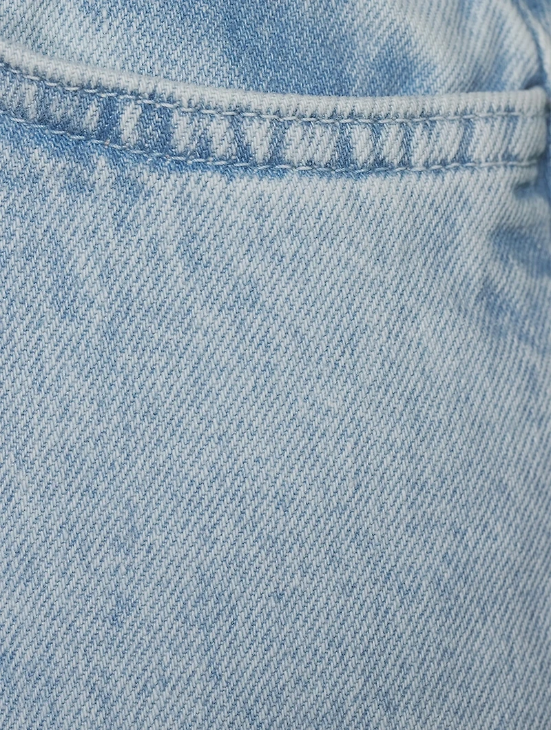 Ms. Stone Cut-Out Straight Jeans
