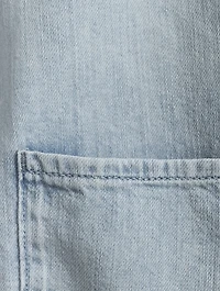 Ms. Charlotte Oversized Denim Shirt