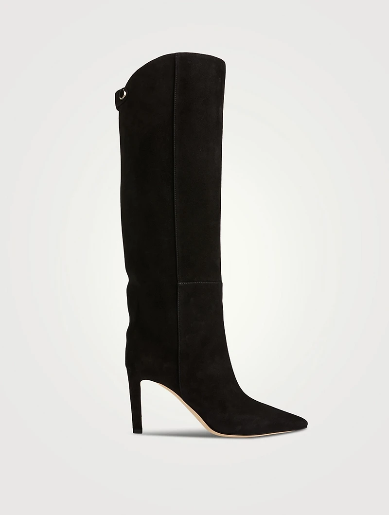 Alizze Suede Knee-High Boots