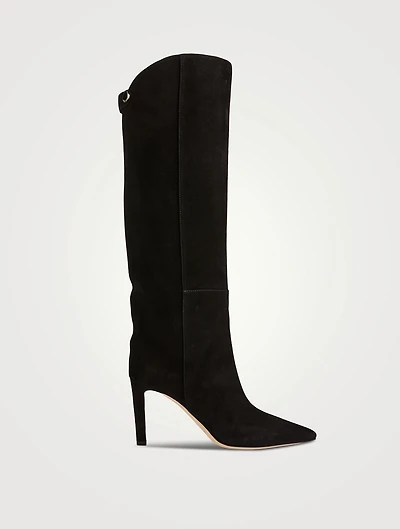 Alizze Suede Knee-High Boots