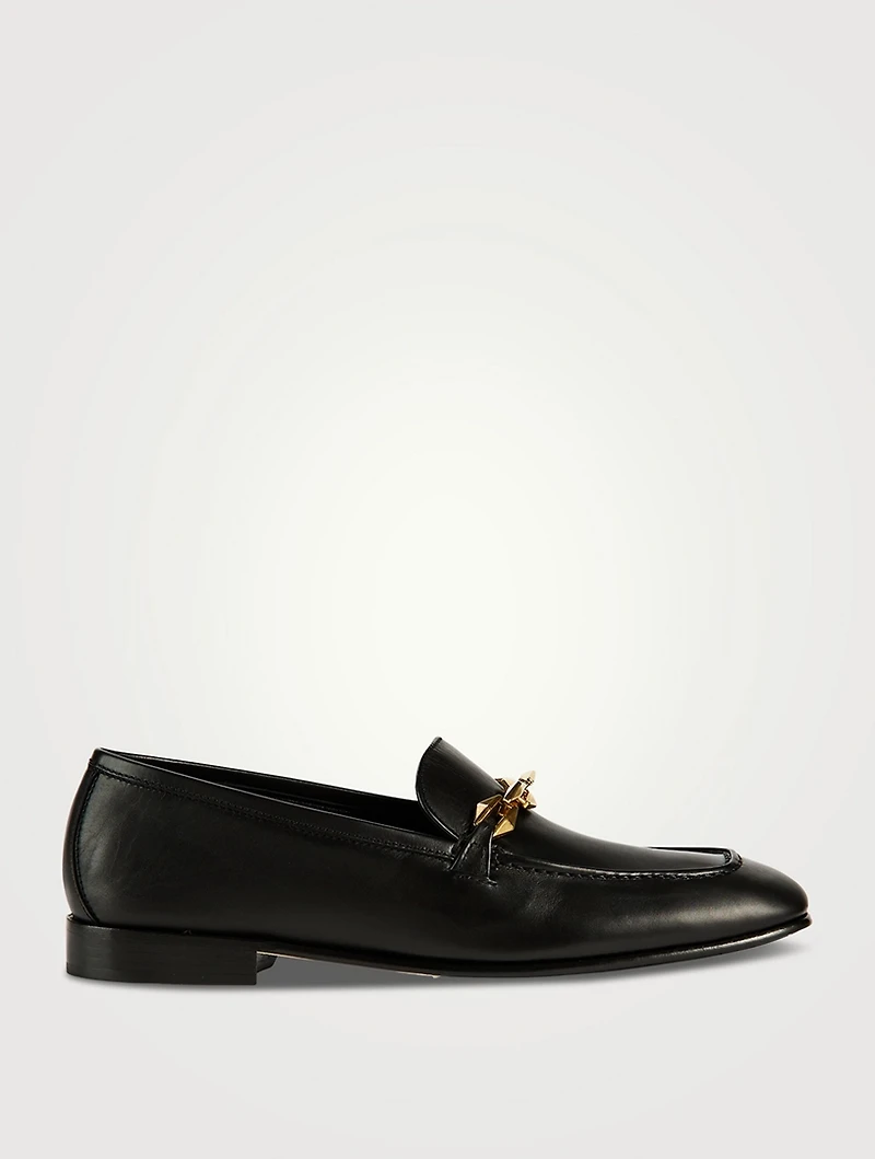 Diamond Tilda Leather Loafers