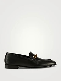 Diamond Tilda Leather Loafers