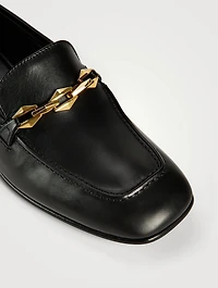 Diamond Tilda Leather Loafers