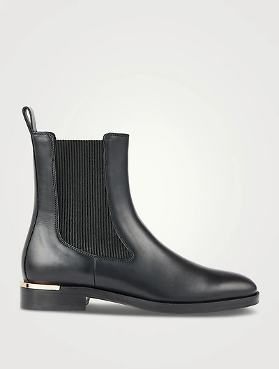Thessaly Leather Chelsea Boots