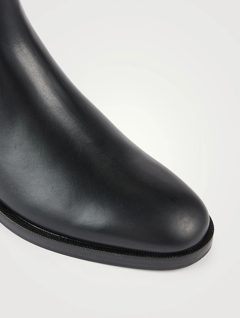 Thessaly Leather Chelsea Boots