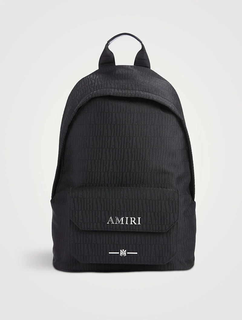 Jacquard Nylon Backpack