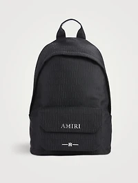Jacquard Nylon Backpack