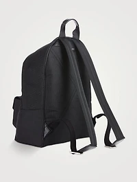 Jacquard Nylon Backpack