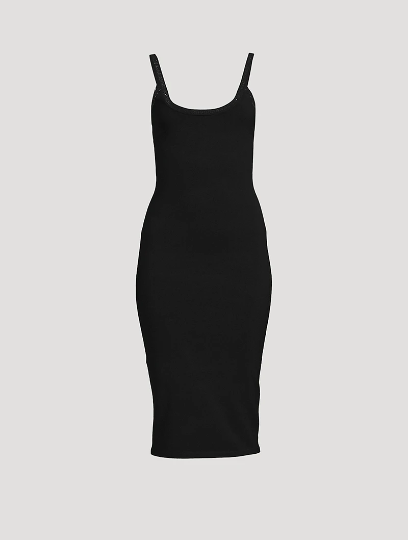 Compact Nylon Mini Dress