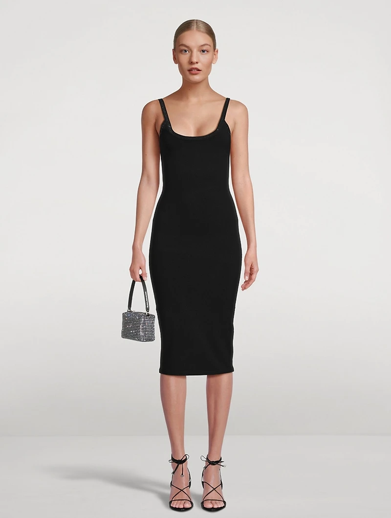 Compact Nylon Mini Dress