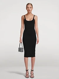 Compact Nylon Mini Dress