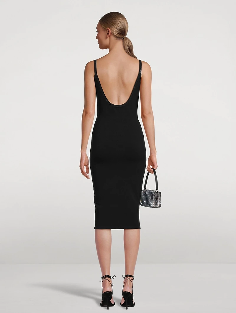 Compact Nylon Mini Dress