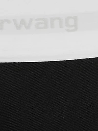 Logo-Elastic Straight-Leg Trousers
