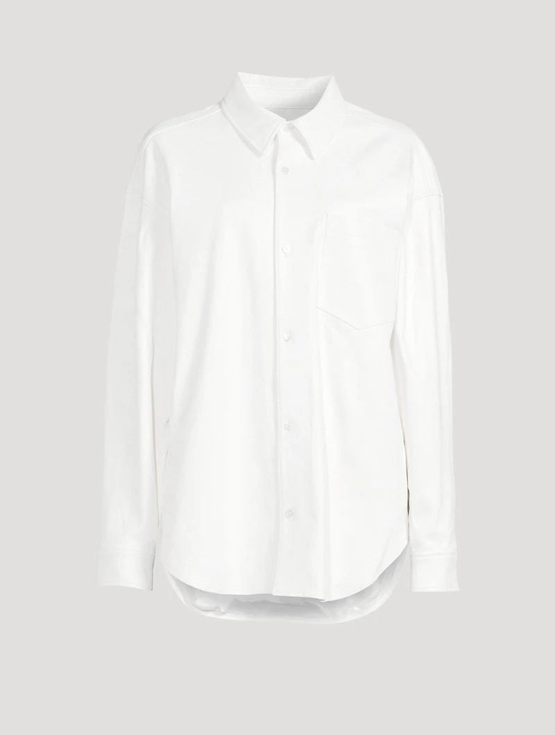 Legacy Oversized Leather Shirt