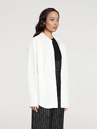 Legacy Oversized Leather Shirt