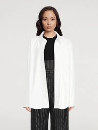 Legacy Oversized Leather Shirt