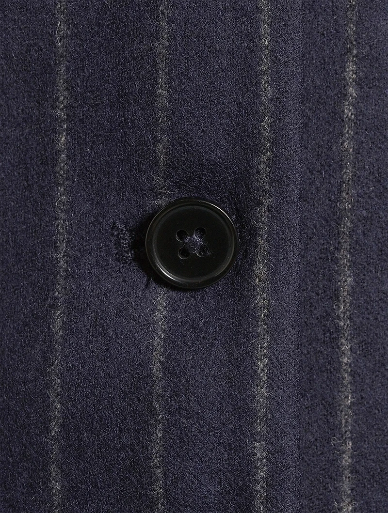 Smith Vest Pinstripe Print