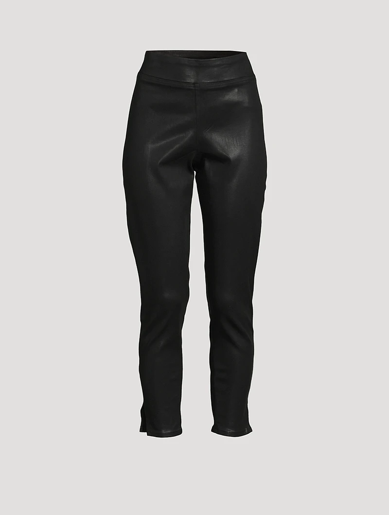 The Jetset Skinny Crop Coated Jeans