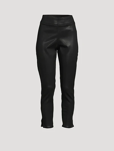 The Jetset Skinny Crop Coated Jeans