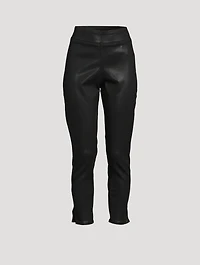 The Jetset Skinny Crop Coated Jeans