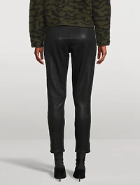 The Jetset Skinny Crop Coated Jeans