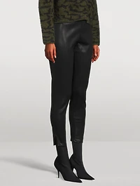 The Jetset Skinny Crop Coated Jeans