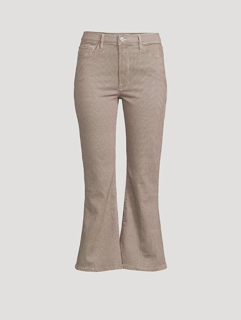 Le Crop Flared Jeans