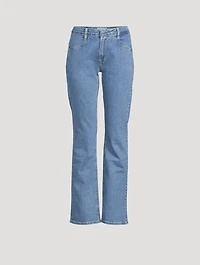 Le Mini Notch Bootcut Jeans