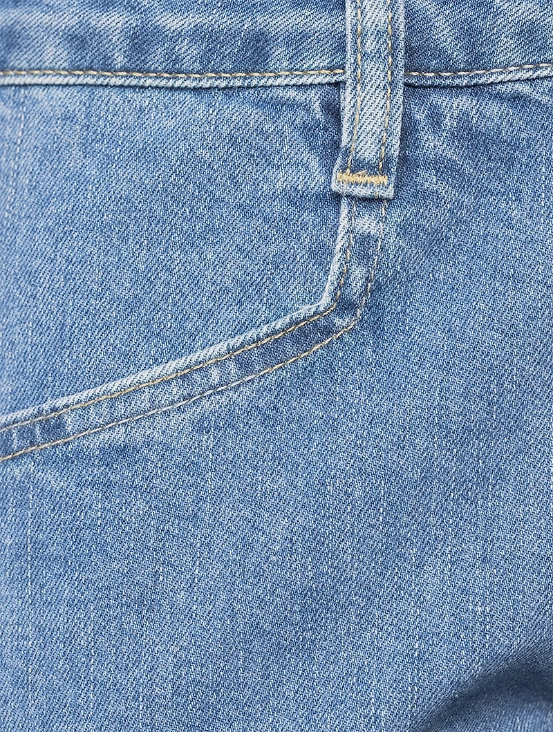 Le Mini Notch Bootcut Jeans