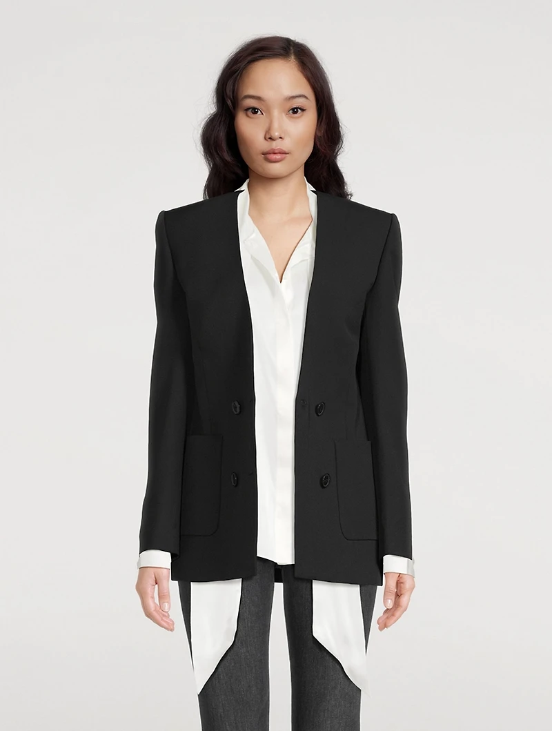 Double-Breasted Blazer