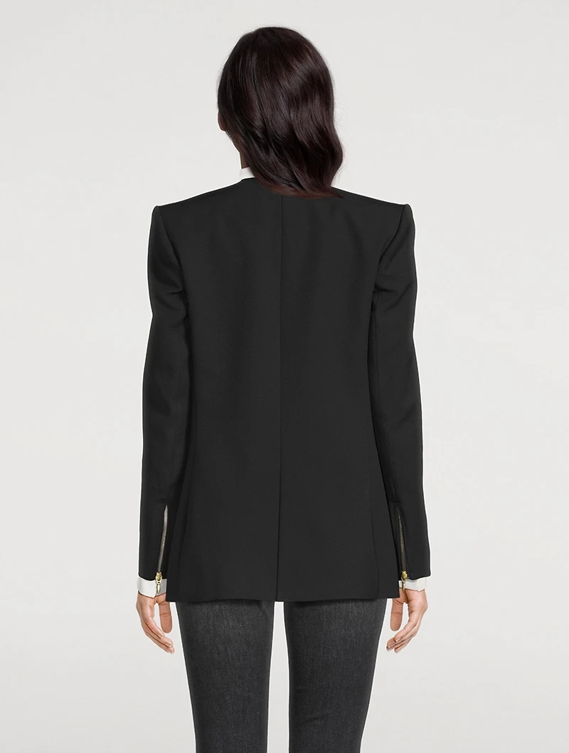 Double-Breasted Blazer