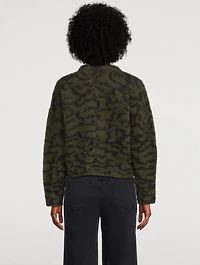 Abstract Jacquard Sweater