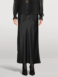 Silk Slip Skirt