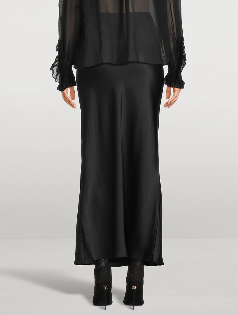 Silk Slip Skirt
