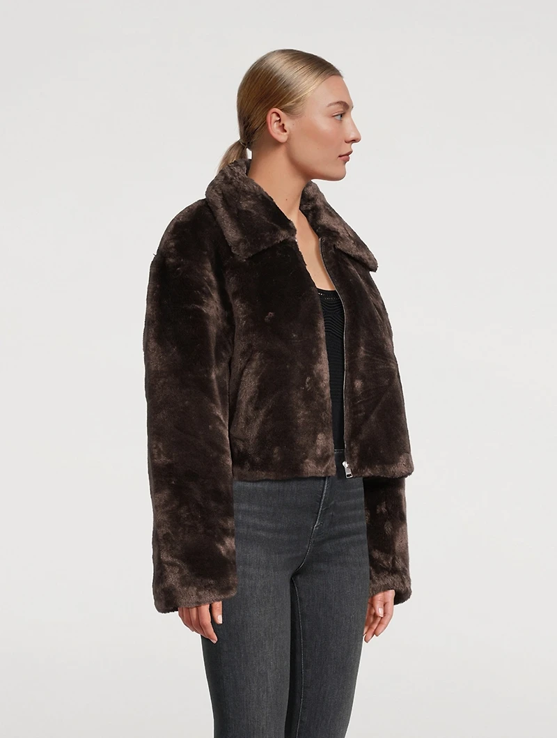 Faux Fur Jacket
