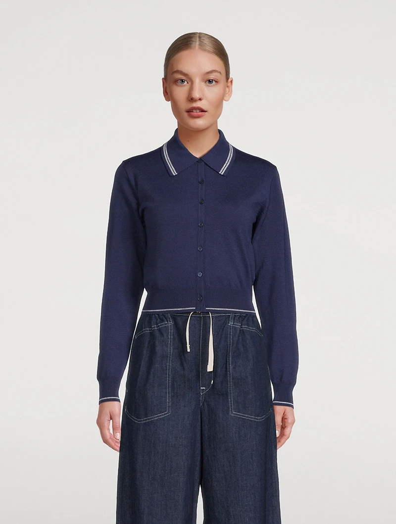 Kenzo Target Wool Cardigan