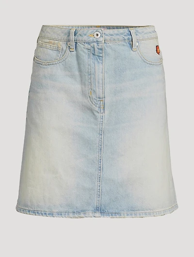 Denim Mini Skirt