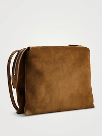 Nu Twin Suede Crossbody Bag