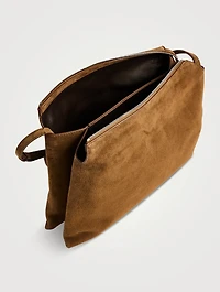 Nu Twin Suede Crossbody Bag
