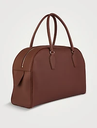 India 15.75 Leather Satchel
