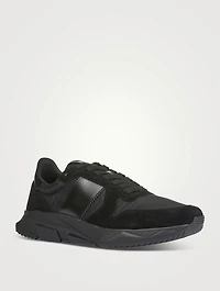 Jagga Suede And Nylon Sneakers