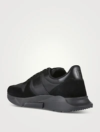 Jagga Suede And Nylon Sneakers