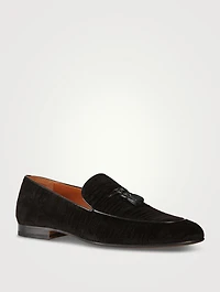 Liam Velvet Loafers