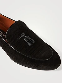 Liam Velvet Loafers