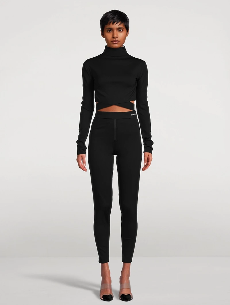 Logo Jersey Leggings